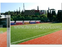 Спортивный комплекс с футбольным полем г.Гурзуф искусственная трава Xtender