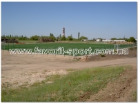 Футбольное поле ФК Крымтеплица г.Симферополь искусственная трава Stadium