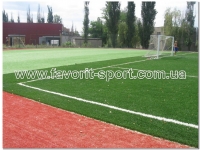 Футбольное поле спортплощадка г.Харьков искусственная трава Stadium Pro