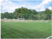 Футбольное поле с искусственной травой п.Поляна (Закарпатье) искусственная трава Lesmo tricolor