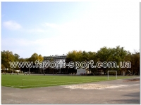 Футбольное поле Национальной налоговой академии Украины г. Ирпень искусственная трава Xtender
