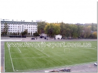 Футбольное поле Национальной налоговой академии Украины г. Ирпень искусственная трава Xtender