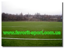 Стандартное футбольное поле с искусственной травой г.Енакиево