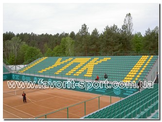 Трибуны теннисный спорткомплекс Селена г.Черкассы