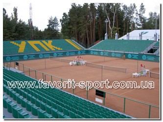 Трибуны теннисный спорткомплекс Селена г.Черкассы