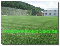 Тренировочное футбольное поле с искусственной травой п.Поляна Закарпатье